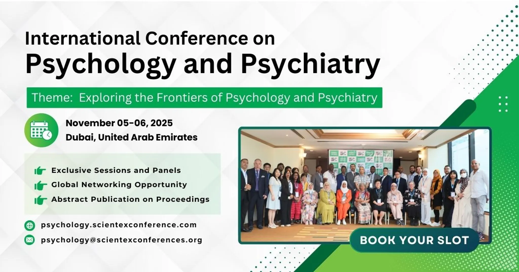 International Conference on Psychology and Psychiatry